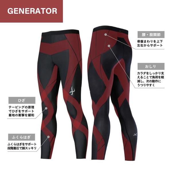 WACOAL（ワコール） CW-X スポーツタイツ メンズ ジェネレーターモデル