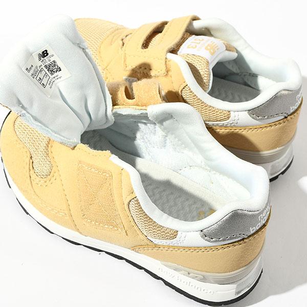 2026春夏新作 ニューバランス キッズ スニーカー new balance i313 子供 ベビーシューズ 赤ちゃん ベルクロ マジックテープ 靴 ファースト ベージュ I313119Wの画像