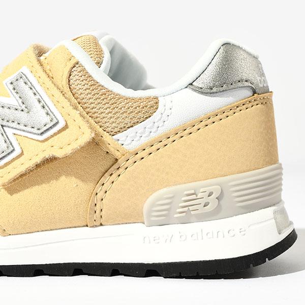 2026春夏新作 ニューバランス キッズ スニーカー new balance i313 子供 ベビーシューズ 赤ちゃん ベルクロ マジックテープ 靴 ファースト ベージュ I313119Wの画像