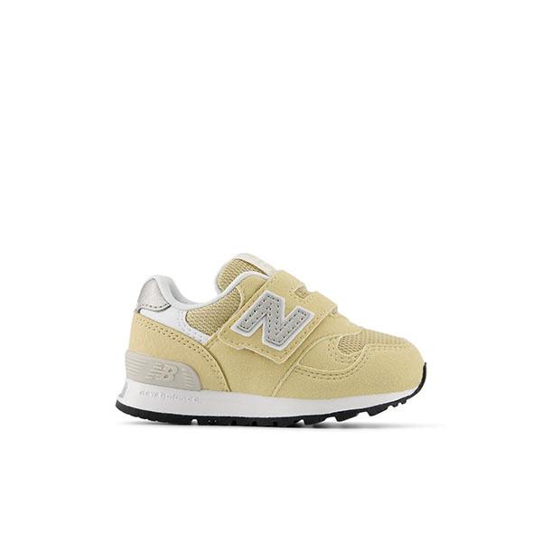 2026春夏新作 ニューバランス キッズ スニーカー new balance i313 子供 ベビーシューズ 赤ちゃん ベルクロ マジックテープ 靴 ファースト ベージュ I313119Wの画像