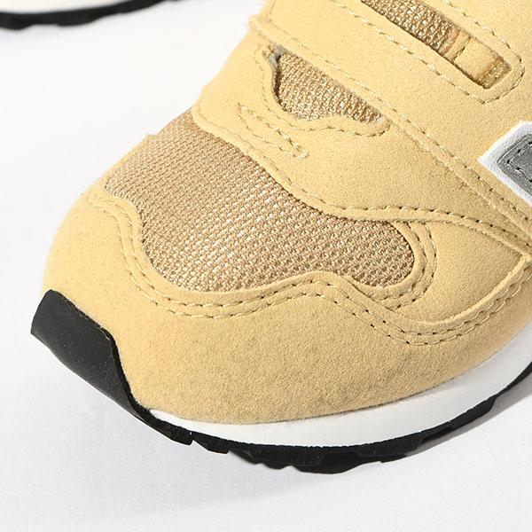 2026春夏新作 ニューバランス キッズ スニーカー new balance i313 子供 ベビーシューズ 赤ちゃん ベルクロ マジックテープ 靴 ファースト ベージュ I313119Wの画像