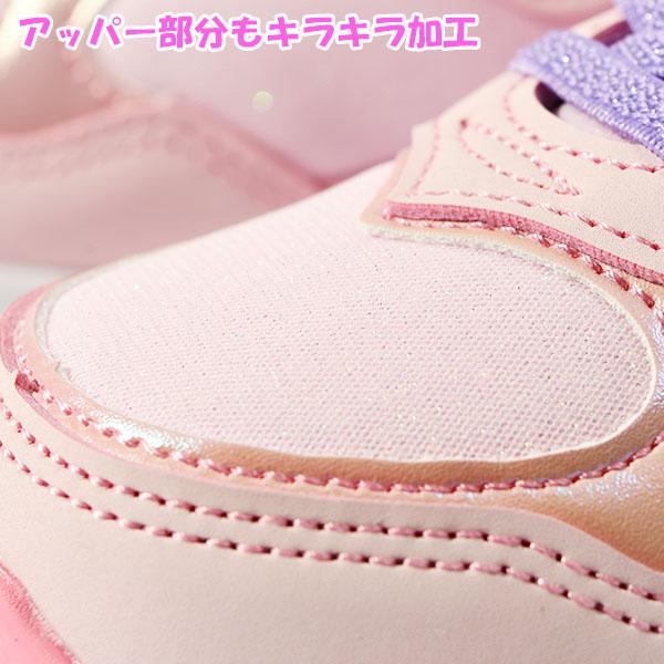 イフミー 靴 キッズ スニーカー 子供 ジュニア 女の子 IFME きらめきソリッドラバースニーカー ベルクロ シューズ 保育園 幼稚園 小学校 30-5317 | IFME | 13