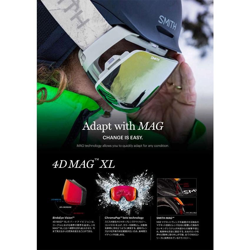 SMITH（スミス） ラスト1点 スノーゴーグル I/O MAG XL アイオーマグ