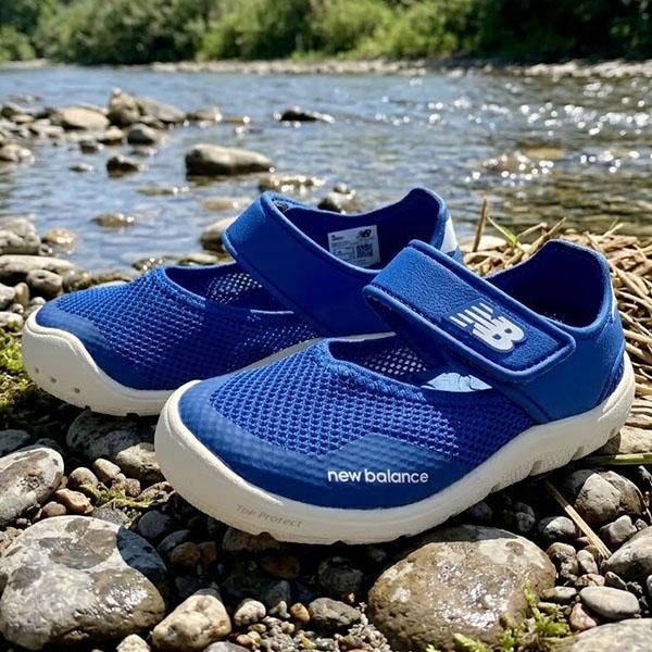 New Balance KA208APY SAX 20cm サンダル New Balance（ニューバランス） 2026春夏新作 ベビーサンダル つま先