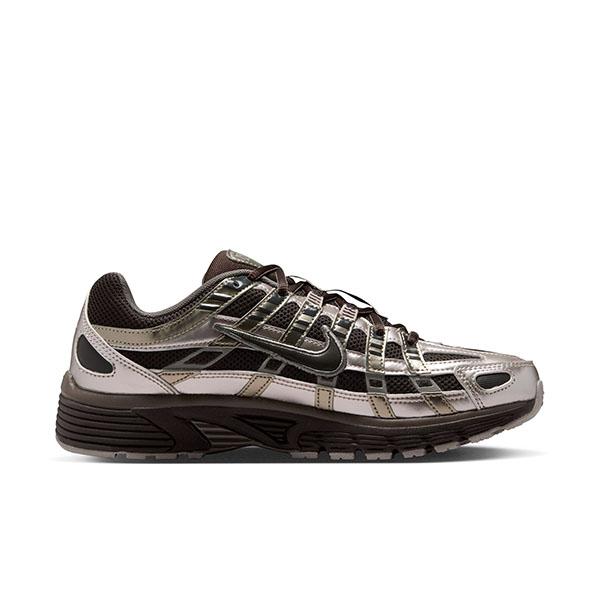 2026秋新作 送料無料 ナイキ スニーカー メンズ NIKE W P-6000 レトロ ナイキ シューズ Y2K 靴 ブラウン シルバー io3496 | NIKE | 06