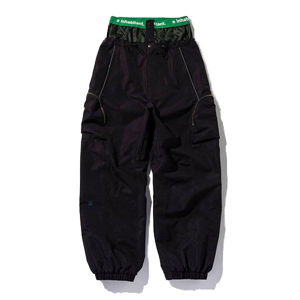 スノーボード ウエア パンツ inhabitant インハビタント SIDE CARGO SNOW PANTS パンツ メンズ スノボウエア スノー 2025-2026冬新作_1