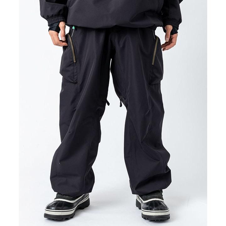 スノーボード ウエア パンツ inhabitant インハビタント SIDE CARGO SNOW PANTS パンツ メンズ スノボウエア スノー 2025-2026冬新作_3