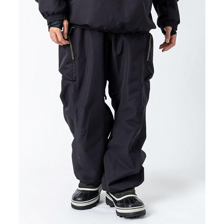 スノーボード ウエア パンツ inhabitant インハビタント SIDE CARGO SNOW PANTS パンツ メンズ スノボウエア スノー 2025-2026冬新作_4