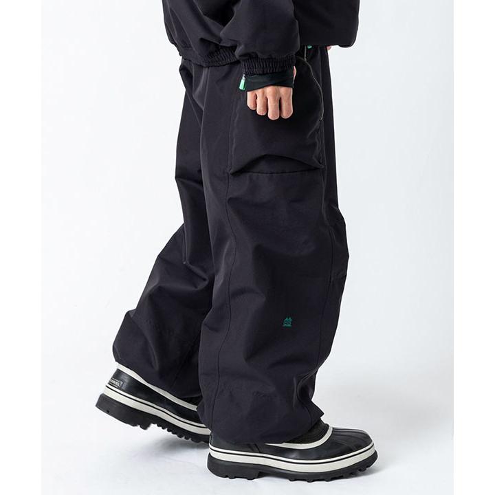 スノーボード ウエア パンツ inhabitant インハビタント SIDE CARGO SNOW PANTS パンツ メンズ スノボウエア スノー 2025-2026冬新作_7