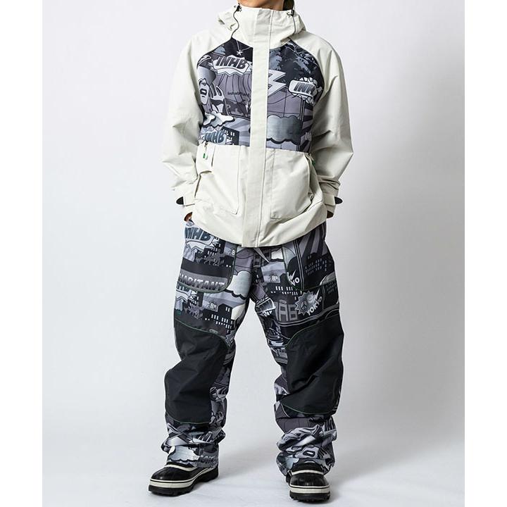 INHABITANT スノーボードジャケット inhabitant（インハビタント） スノーボードウェア メンズ FULL ZIP