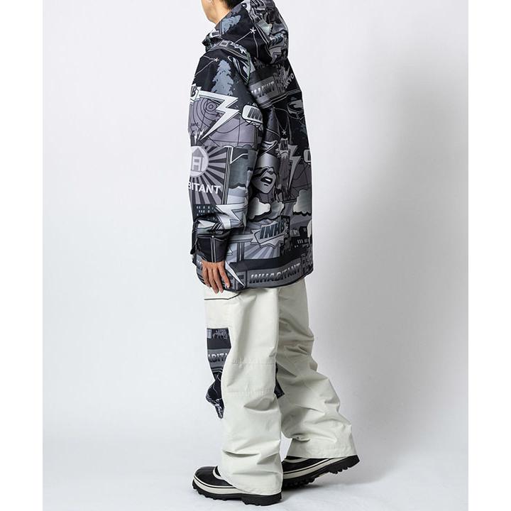 スノーボードウェア inhabitant インハビタント メンズ FULL ZIP SNOW JACKET ジャケット スノボ ウェア 2025-2026冬新作の画像