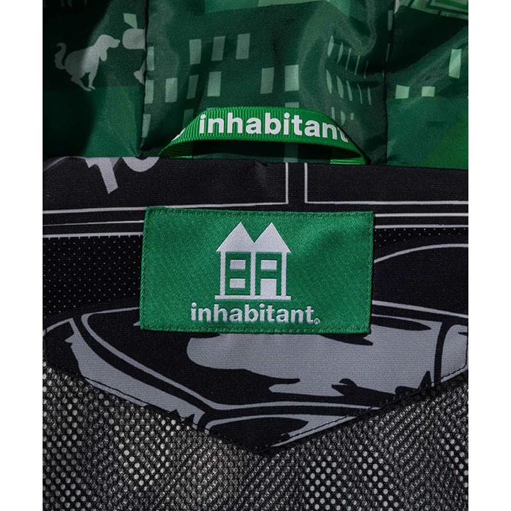 スノーボードウェア inhabitant インハビタント メンズ FULL ZIP SNOW JACKET ジャケット スノボ ウェア 2025-2026冬新作の画像