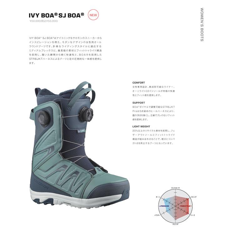 SALOMON サロモン スノーボード ブーツ IVY BOA SJ BOA ボア 