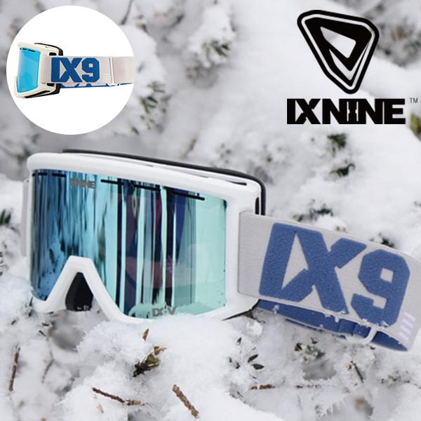 スノーゴーグル IX NINE アイエックスナイン IX-V Elemental Blue アイ