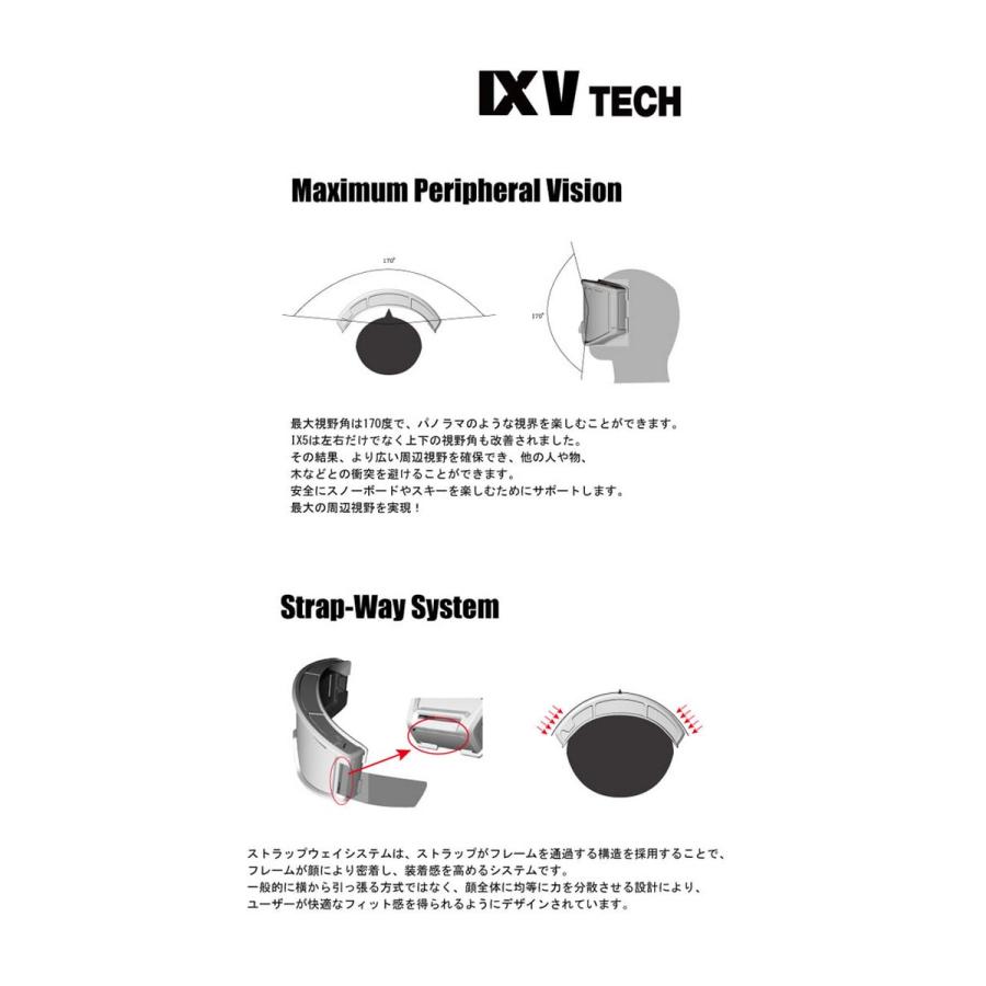 スノーゴーグル IX NINE アイエックスナイン IX-V アイエックス