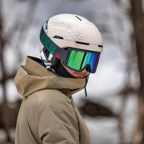 未使用 IX NINE アイエックスナイン スモークレンズ ゴーグル ニット 未使用 IX NINE アイエックスナイン スモークレンズ ゴーグル ニット