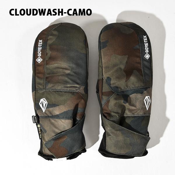 VOLCOM ゴアテックス　ミトングローブ スノーボード　メンズサイズM 23-24 VOLCOM 91 GORE-TEX MITT ヴォルコム ボルコム BLACK グローブ