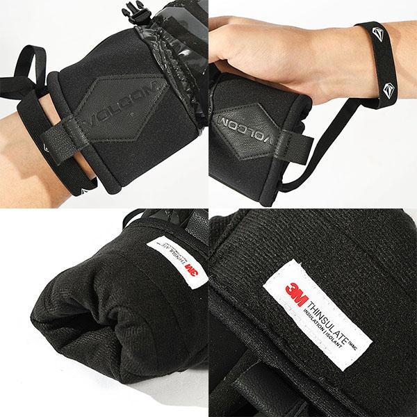 VOLCOM（ボルコム） スノーグローブ メンズ V.CO NYLE GLOVE グローブ
