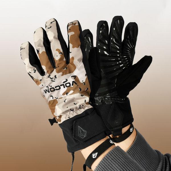 VOLCOM グローブ　ボルコム　スノーボード　5本指　HOWL　新品　未使用 VOLCOM（ボルコム） スノーグローブ メンズ V.CO NYLE GLOVE グローブ