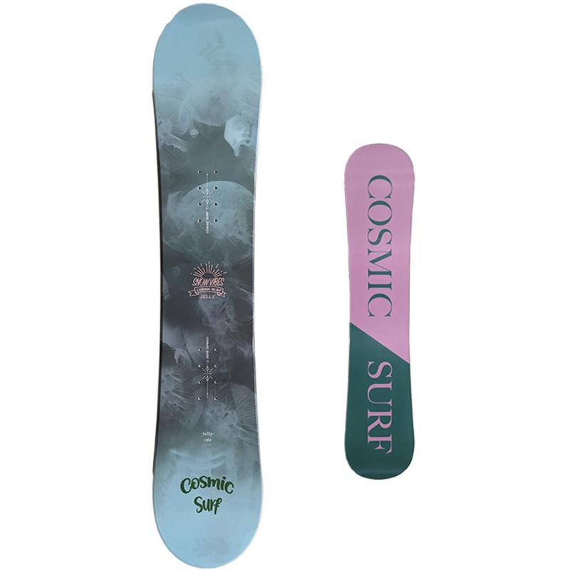 スノーボード一式 スノボ 板ビンディングシューズ コスミックサーフ25センチ 半額以下 65%off Cosmic surf コスミックサーフ スノーボード 板 JELLY