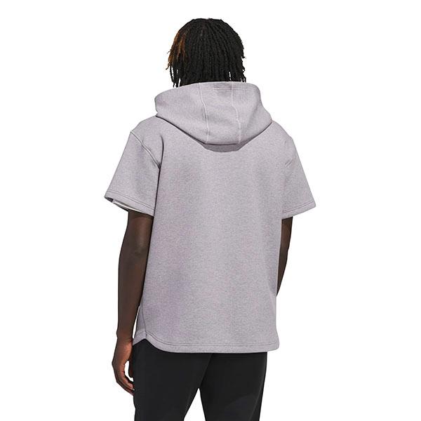 adidas（アディダス） メンズ 半袖 スウェット パーカー adidas M