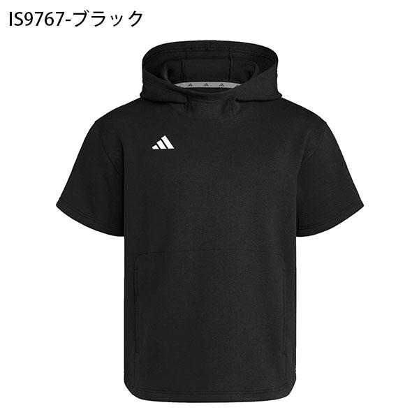 adidas（アディダス） メンズ 半袖 スウェット パーカー adidas M