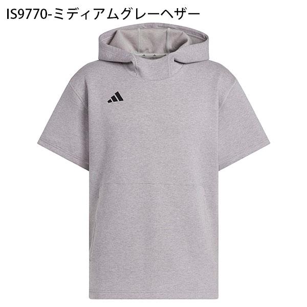 adidas（アディダス） メンズ 半袖 スウェット パーカー adidas M