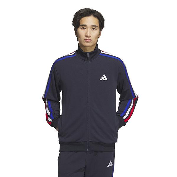 adidas セットアップ　ジャージ　メンズM アディダス adidas ジャージ上下セットアップ メンズM 刺繍ロゴ