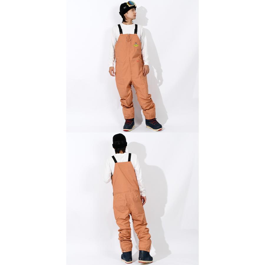 スノーボードウェア KM4K カモシカ PARADICE BIB PANTS メンズ