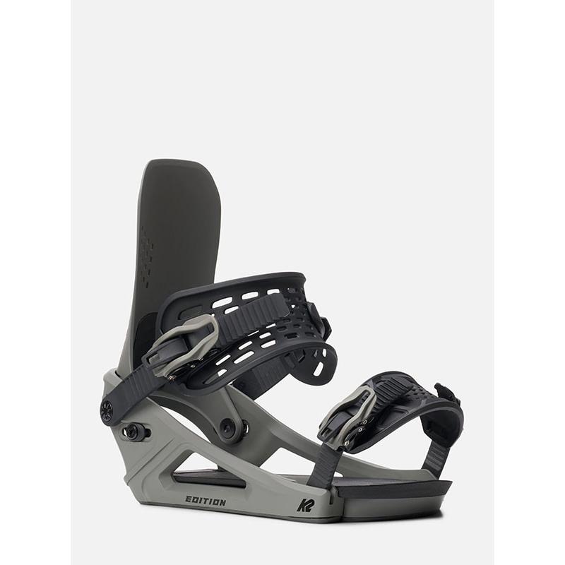 K2スノーボード ユニオンビンディング付き ブラック/グレー K2スノーボード ユニオンビンディング付き ブラック/グレー