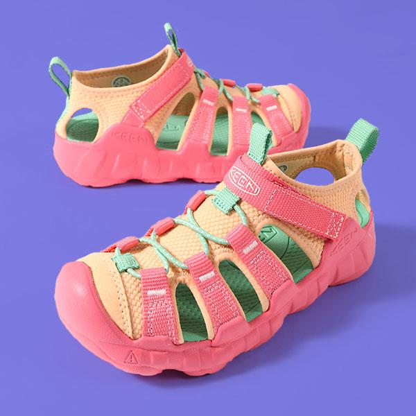 KEEN（キーン） 水陸両用 サンダル キッズ 子供 ベルクロ ハイパー