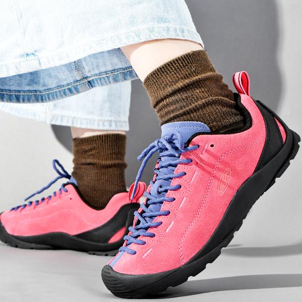 KEENジャスパー23.5cm新品アウトドアシューズ アプローチシューズ ピンク KEEN アウトドア スニーカー キーン レディース JASPER