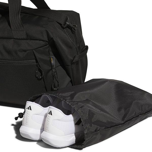  KLA22 ブラック ボストンバッグ adidas（アディダス） シューズ収納可能 ダッフルバッグ オーピーエス