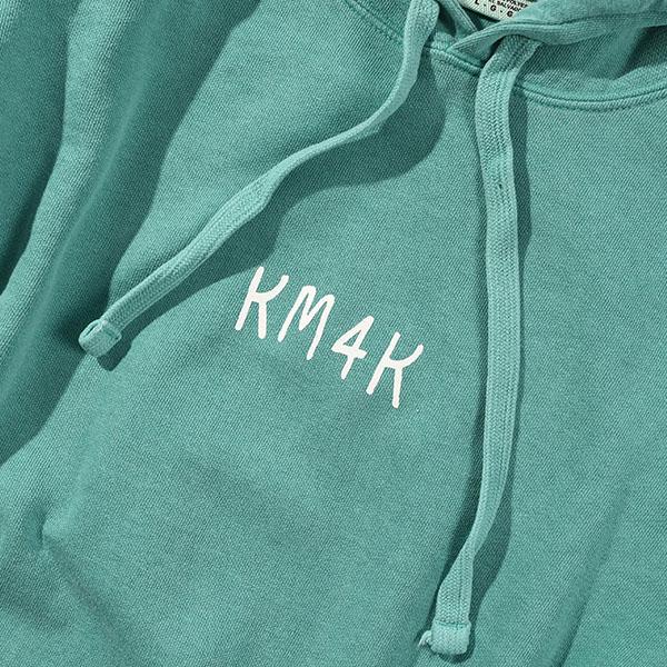 ラスト1点 XLサイズ パーカー KM4K カモシカ LOGO HOOD フーディ