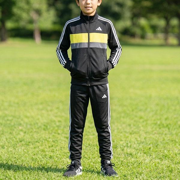 adidas（アディダス） 2026秋冬新色 キッズ ジャージ 上下セット