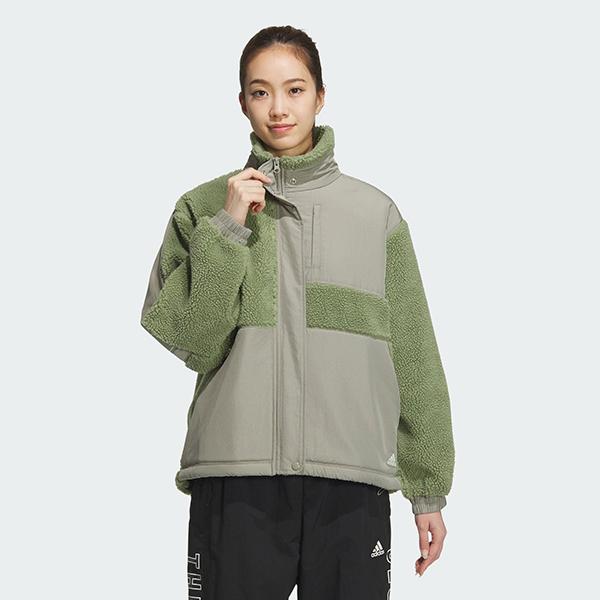 adidas アディダス レディース フリース ジャケット W WORD ボア adidas アディダス レディース フリース ジャケット W WORD ボア
