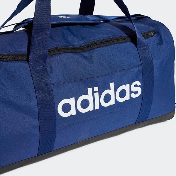 JFA ダッフルバッグ 青 大容量 キャスター破損 adidas（アディダス） ダッフルバッグ リニア ダッフルバッグ M