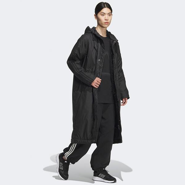 アディダス メンズ レディース ベンチコート adidas M MH 3S ロング 