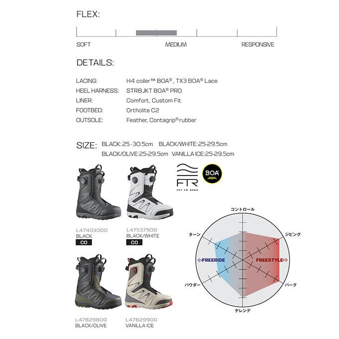 SALOMON（サロモン） スノーボード ブーツ LAUNCH BOA SJ BOA ローンチ