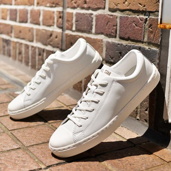 コンバース オールスター クップ スニーカー メンズ レディース CONVERSE ALL STAR COUPE OX ローカット レザー シューズ 定番 シューズ 靴 ブラック ホワイトの画像