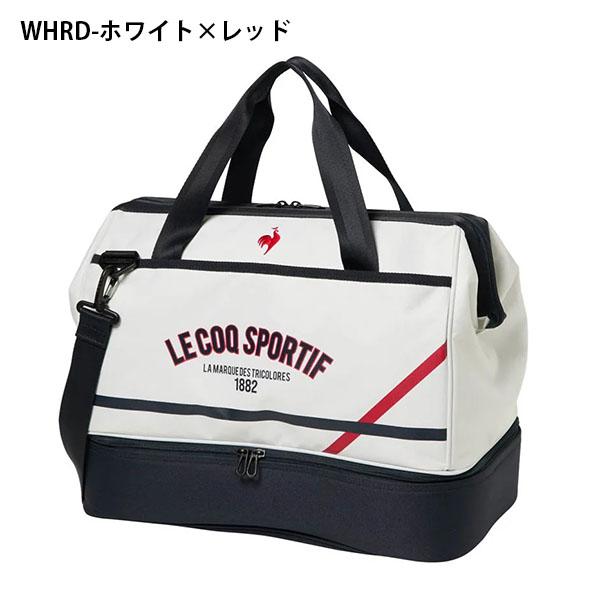 新品未使用　ルコックゴルフ ボストンバッグ 二層式 le coq sportif（ルコックスポルティフ） ゴルフ バッグ 二層式大開口