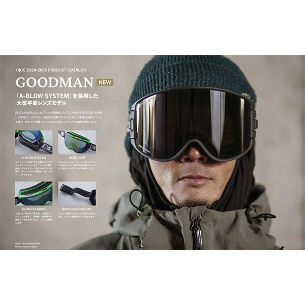 DICE（ダイス） スペアレンズ GOODMAN グッドマン レンズ プレミアム