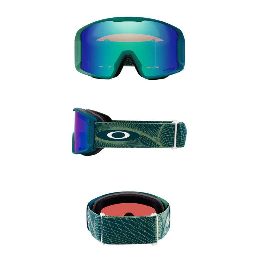 Oakley ゴーグル グリーンミラー　ラインマイナー　Ｌ OAKLEY 32%off スノーボード スキー ゴーグル オークリー ライン