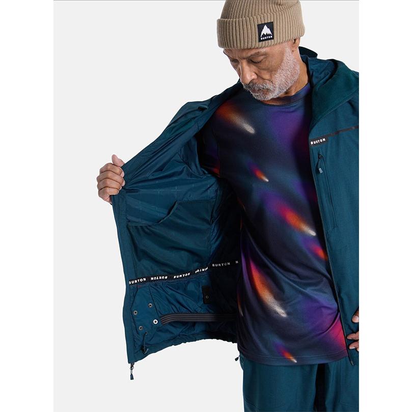 BURTONメンズLODGEPOLE JK Lサイズ ホワイト/ブラック新品 BURTONメンズLODGEPOLE JK Lサイズ ホワイト/ブラック新品