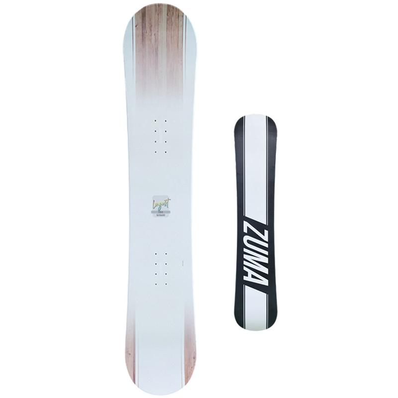 ZUMA ツマ スノーボード 板 LONGEST WHITE メンズ キャンバー スノボ