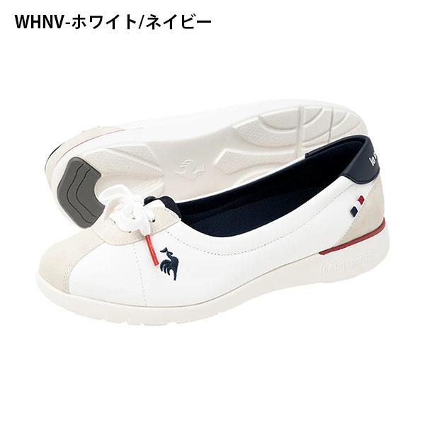 レディース パンプス スニーカー ルコック スポルティフ le coq sportif LCS モンペリエ パンプススタイル 2E シューズ 靴 ブラック ホワイト 黒 白 LU5SSN25LZの画像