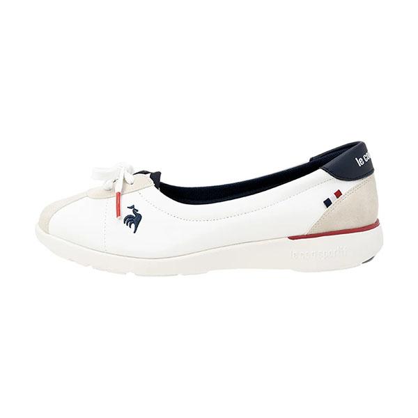 レディース パンプス スニーカー ルコック スポルティフ le coq sportif LCS モンペリエ パンプススタイル 2E シューズ 靴 ブラック ホワイト 黒 白 LU5SSN25LZの画像