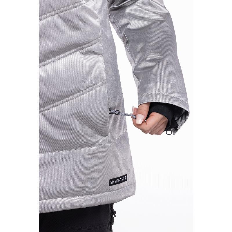 スノーボードウェア 686 SIX EIGHT SIX シックスエイトシックス Cloud Jacket レディース ジャケット M2W309 20%off SIX EIGHT シックスエイトシックス