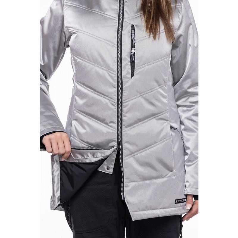 スノーボードウェア 686 SIX EIGHT SIX シックスエイトシックス Cloud Jacket レディース ジャケット M2W309 20%off SIX EIGHT シックスエイトシックス
