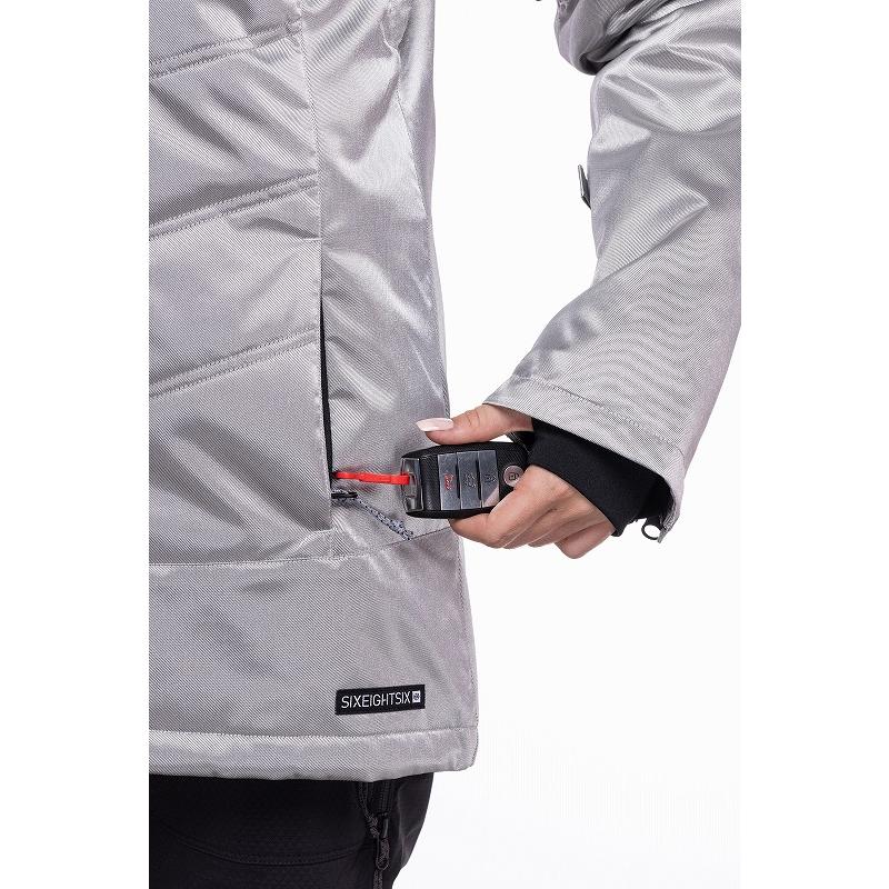 スノーボードウェア 686 SIX EIGHT SIX シックスエイトシックス Cloud Jacket レディース ジャケット M2W309 20%off SIX EIGHT シックスエイトシックス